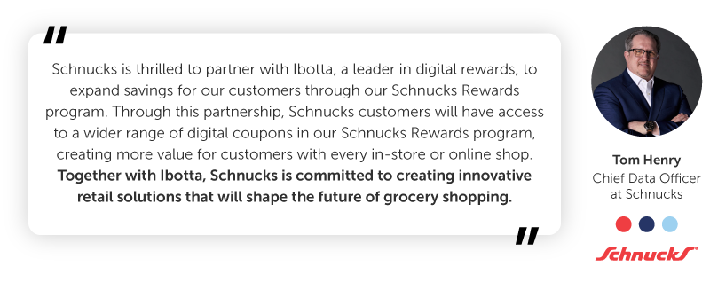 Schnucks is Joining the Ibotta Performance Network