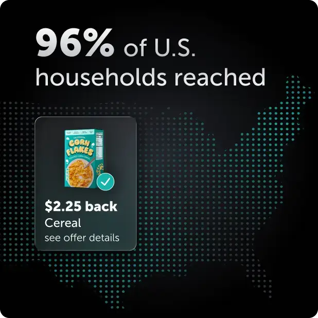 96 percent of U.S. households reached